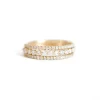 Moissanite Wedding Ring Set