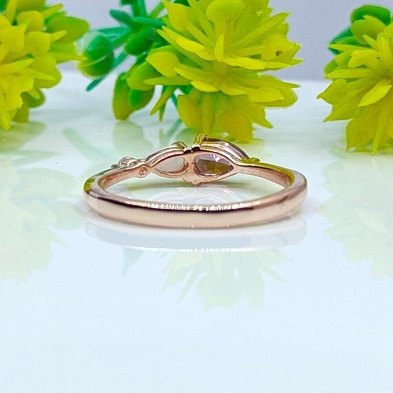 Vintage Alexandrite Opal Engagement Ring - Image 2