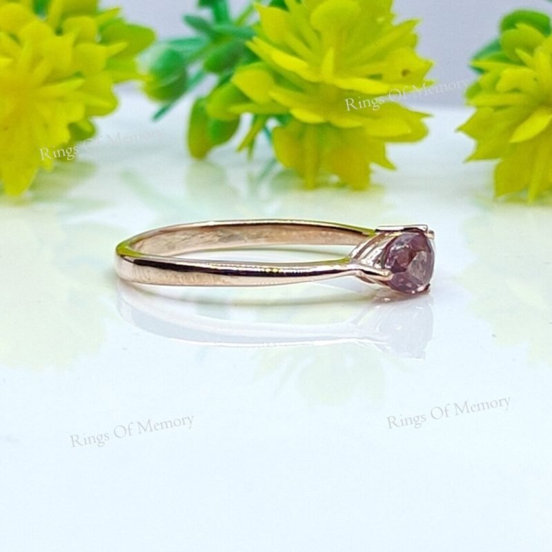 Vintage Alexandrite Opal Engagement Ring - Image 3