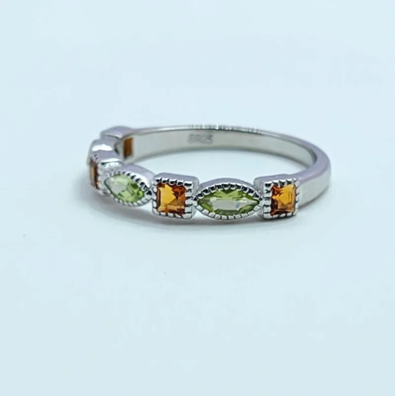 Peridot Citrine Ring - Image 2